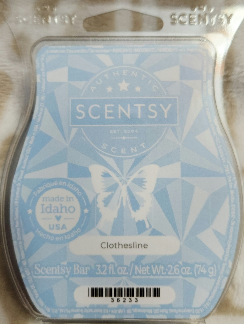 Clothesline Scented Wax Bar, Scentsy